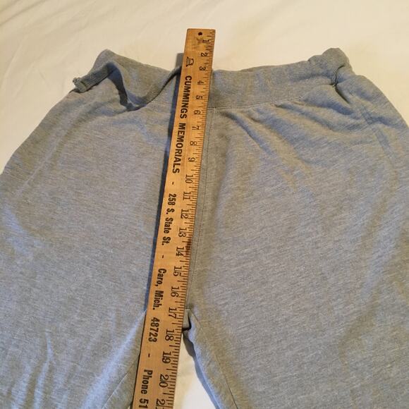 U.S. Polo ASSN sweatshirt shorts grey large Y2K - Picture 4 of 8